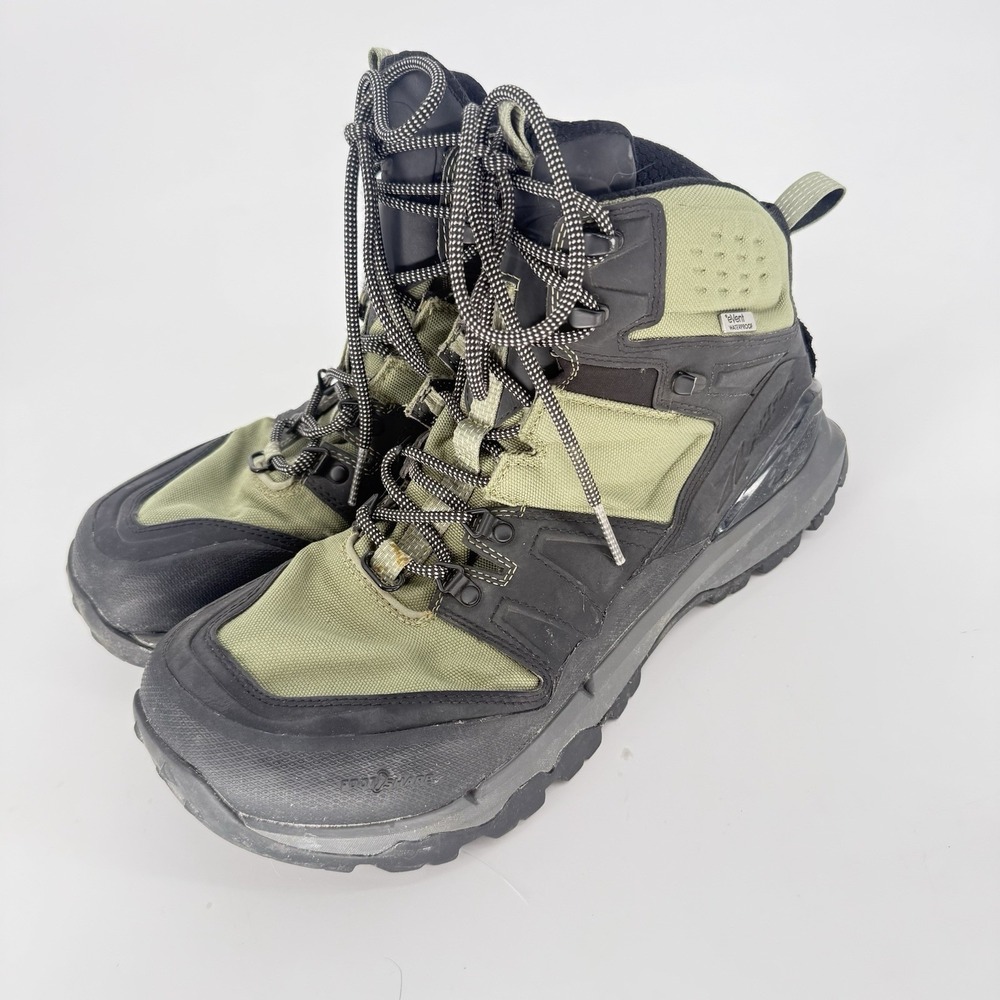 Altra Tushar Hiking Boots Mens 10.5 Green Black Waterproof Outdoor Trail Rugged